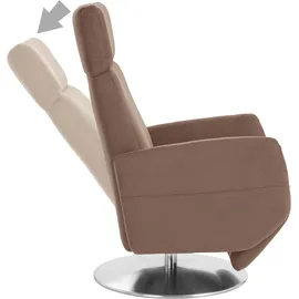 sit&more TV-Sessel Kobra Mikrofaser 71 x 110 x 82 cm Braun