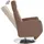 sit&more TV-Sessel Kobra Mikrofaser 71 x 110 x 82 cm Braun