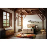 Bambi Pointhome Bambi Boxspringbett Set 140 x 200 H3, Freshcell Prime Schlafzimmerbett, 1 x Matratze, 1 x Bettkasten, 1 x Bettkopfteil - Beige