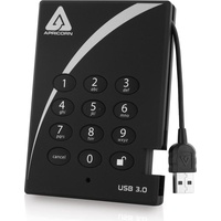 Apricorn Externe Festplatte 1 TB Schwarz