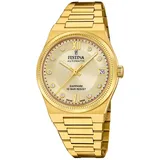 Festina My Swiss Time F20033/2 Damen Automatikuhr - Goldfarben