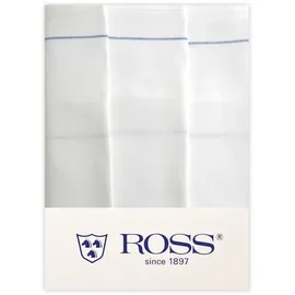 Ross 3er Pack Zwirn Halbleinen Geschirrtücher Kellnertuch 45x65 cm