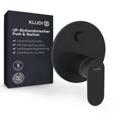 Kludi X1 Einhandwannenmischer Schwarz Matt