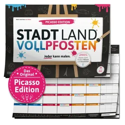 Denkriesen - STADT LAND VOLLPFOSTEN® – PICASSO EDITION “Jeder kann malen.”