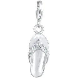 Nenalina Anhänger Sandale Zirkonia Kristalle 925 Silber Damen 