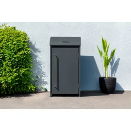 Westmann Mülltonnenbox Moderna 1 x 240 l Anthrazit 83 cm x 72 cm x 135 cm