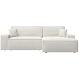 Selsey Sofa Ecksofa Eckcouch Schlafsofa Couch Mit Schlaffunktion Pflegeleicht Polyurethanschaum L Form Rechts Chenille Hellbeige Farese