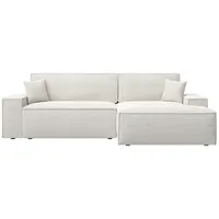 Selsey Sofa Ecksofa Eckcouch Schlafsofa Couch Mit Schlaffunktion Pflegeleicht Polyurethanschaum L Form Rechts Chenille Hellbeige Farese
