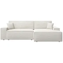 Selsey Sofa Ecksofa Eckcouch Schlafsofa Couch Mit Schlaffunktion Pflegeleicht Polyurethanschaum L Form Rechts Chenille Hellbeige Farese