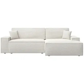 Selsey Sofa Ecksofa Eckcouch Schlafsofa Couch Mit Schlaffunktion Pflegeleicht Polyurethanschaum L Form Rechts Chenille Hellbeige Farese