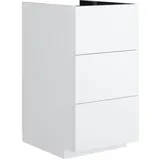 Neoro Waschbeckenunterschrank n50 3 Auszüge 40 x 76 cm