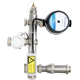 Strawa Regelung FBR 130/6  Einbaulänge 130mm, mit Pumpe, Lowara eco Floor 15-6