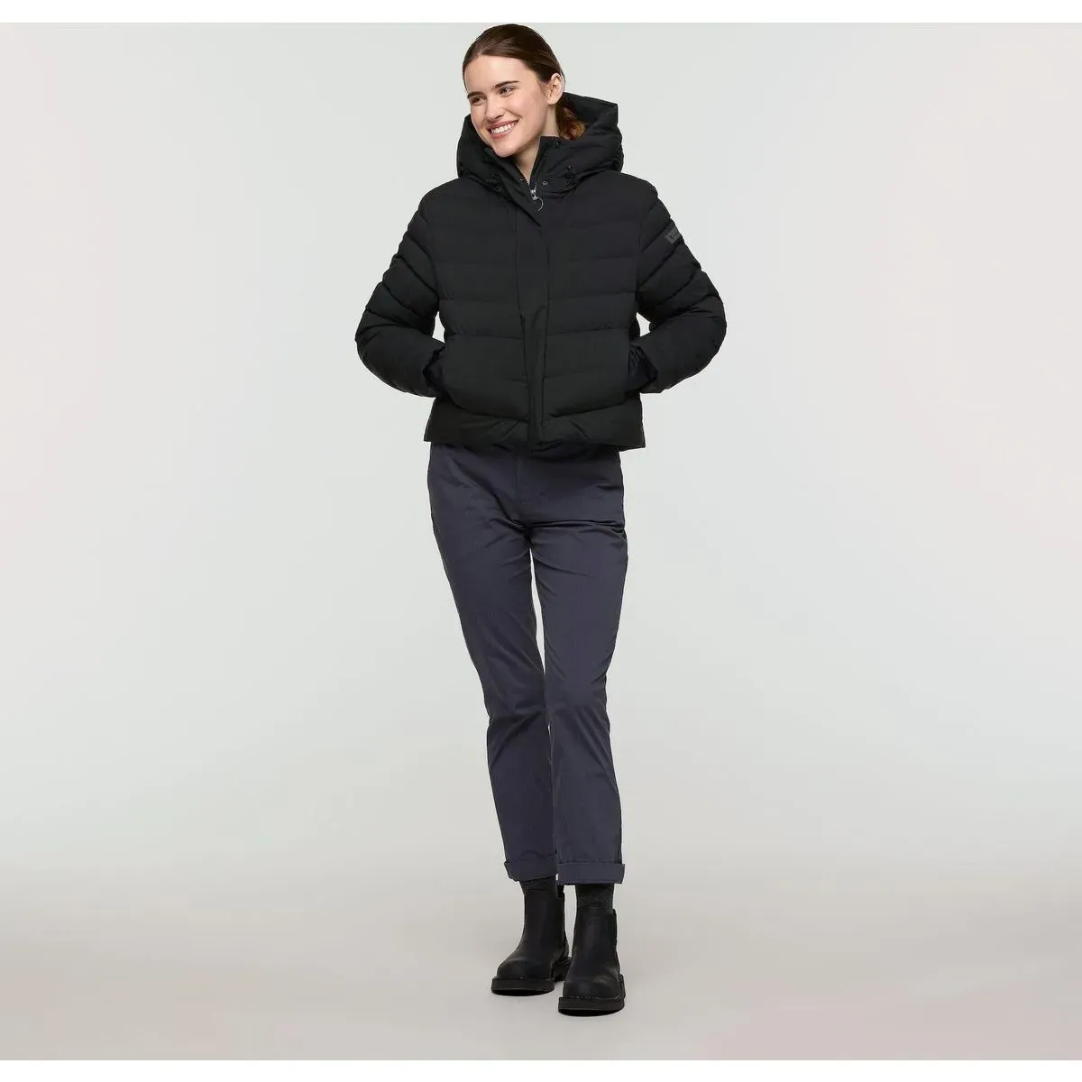 Cotopaxi Alivio Down Crop Jacket Cotopaxi Black Women cotopaxi black S