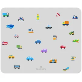 tinyloaders Platzdeckchen, Platzmatte, Tischset, Unterlage 43 cm x 34 cm, Vehicles | Gr.: onesize