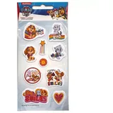 PAW PATROL Kreativset Paw Patrol Girls puffiger Schaumstoff-Aufklebersatz grau
