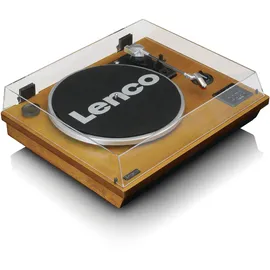 Lenco Plattenspieler mit Bluetooth®, USB, MP3, Lautsprecher - Holz