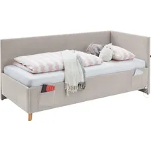 Meise Möbel Jugendbett COOL II 150 x 210 cm Massivholz beige