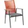 Musterring Gartenstuhl Amsterdam 61 x 94 x 66 cm anthrazit/rot 1 St.