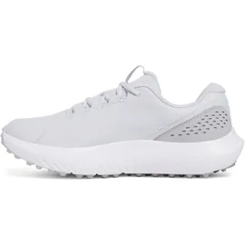 Under Armour Surge Golfschuhe Herren 014 - halo gray/halo gray/metallic silver 41
