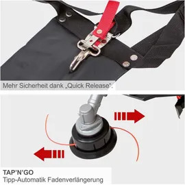 SCHEPPACH Benzin MFH5200-4P | 1,8PS, Gartengerät