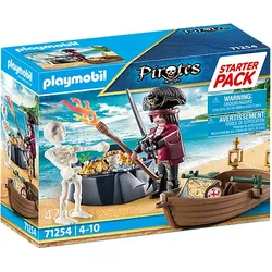 PLAYMOBIL Pirates Starter Pack SEK und Juwelendieb, Spielzeugfigurenset, 4 Jahr(