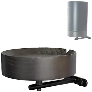 EMAQUIN Wandhalterung für Sonos Era 100 Lautsprecher (Echtholz, Kabelmanagement, dauerhafte Lackierung, kompatibel mit Sonos Era 100, Dunkelbraun)