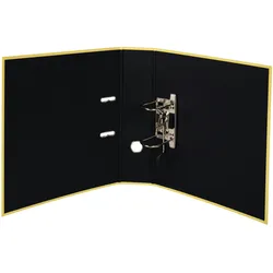 Exacompta 53569E 10x Ordner Prem'Touch A4, Rücken 80mm, Serie Aquarel - Zitrusgelb