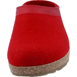 Haflinger Grizzly Torben Damen Pantoffeln, Rubin