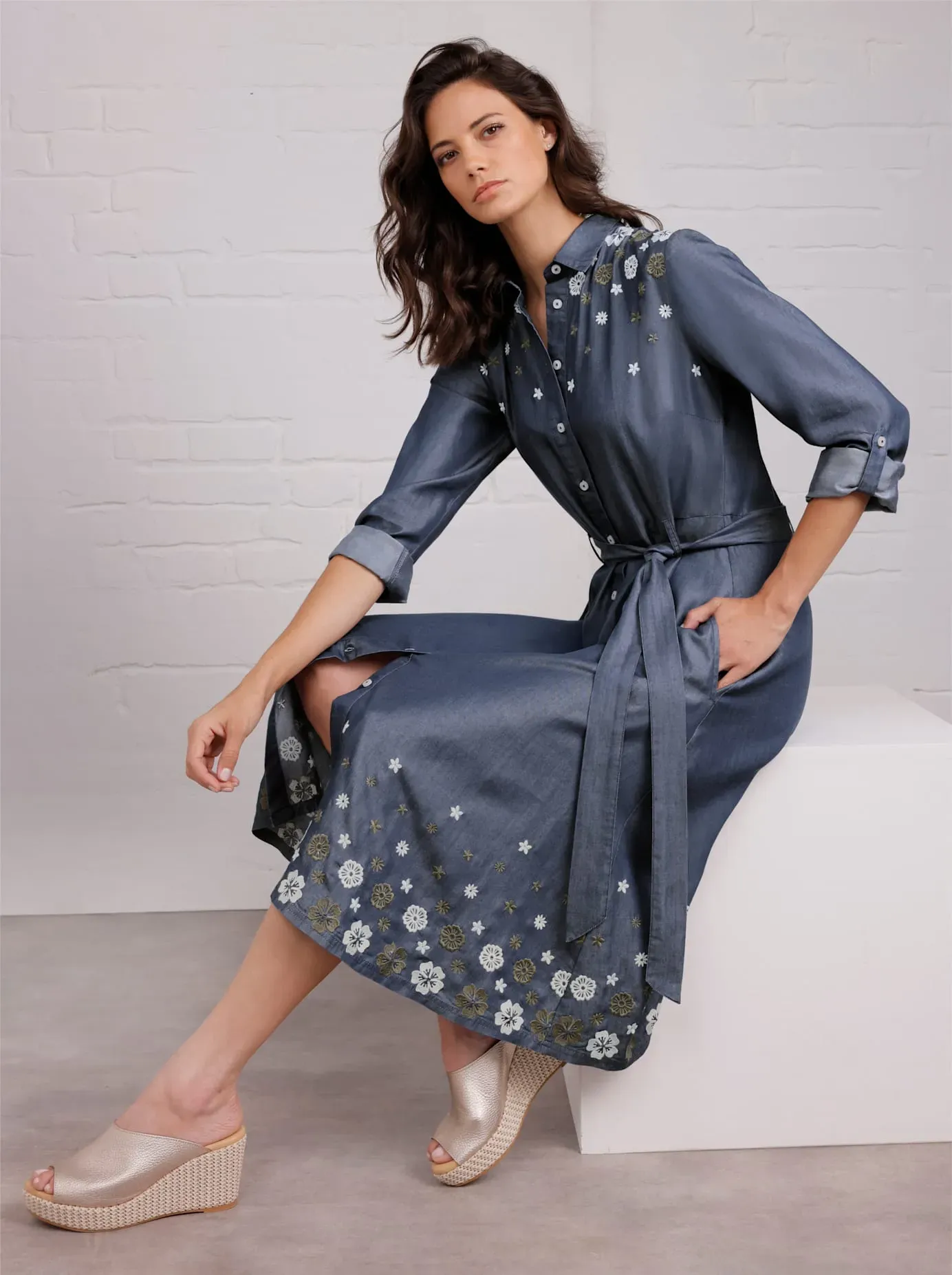 Hemdblusenkleid CREATION L PREMIUM 