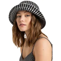 Roxy Big Swell Hut - Anthracite Check Me Out