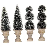 Lemax Kegelförmige und geformte Topiaries Weihnachtsdorf Zubehör