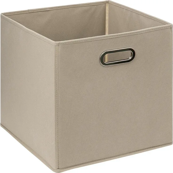 Uni Leinen-Aufbewahrungsbox 31x31cm