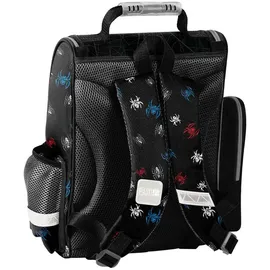 PASO Schulranzen, Schultasche für Jungen, Klassen 1-3 SPIDERMAN SP26FF PASO - Schwarz/Rot