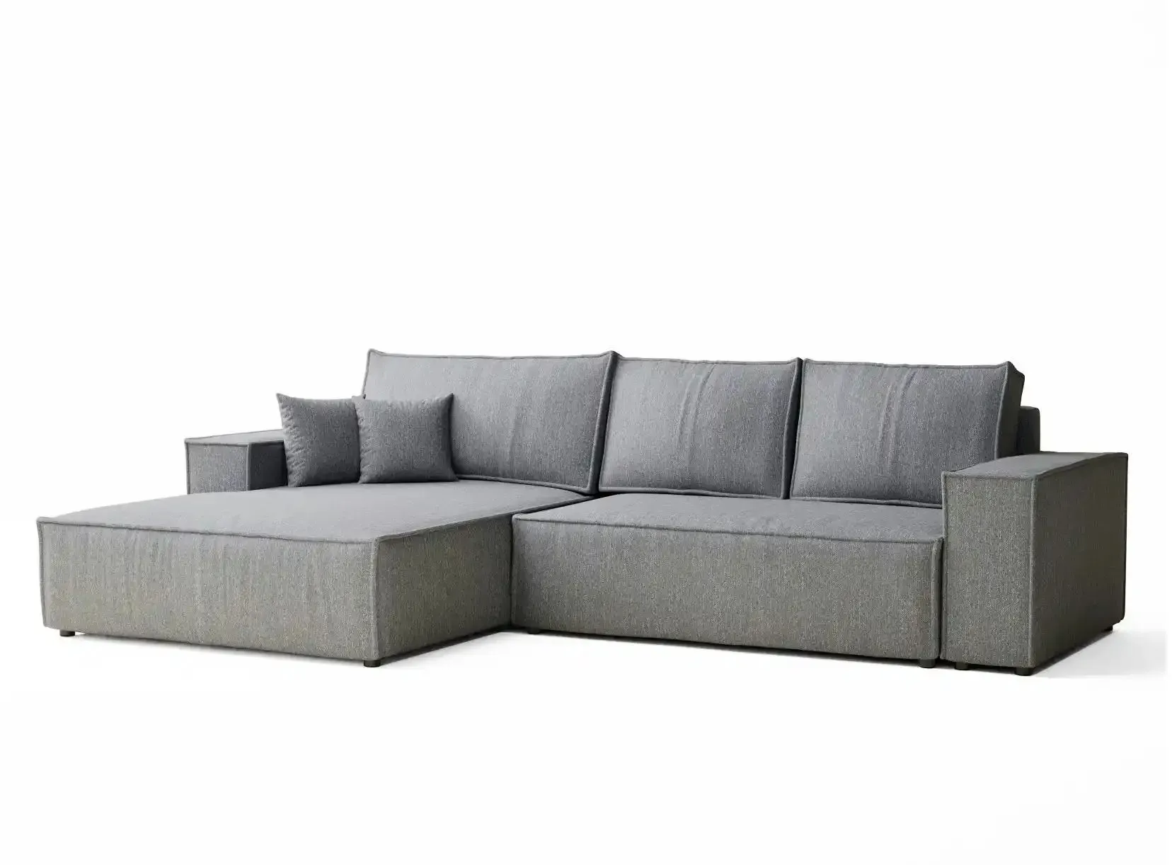 maison de rêve Ecksofa  Maze , grau , Maße (cm): B: 294 H: 70