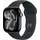 GPS 42mm Jet Black Aluminium Sport Band black M/L