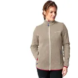 Vaude Rienza IV Fleece Jacke Beige 36