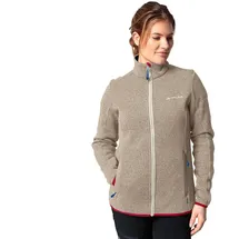 Vaude Rienza IV Fleece Jacke Beige 36