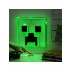 Wandlampe Minecraft - Creeper