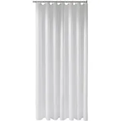 Keuco Duschvorhang Plan uni 1800x1400mm, 8 Ösen, trüffel