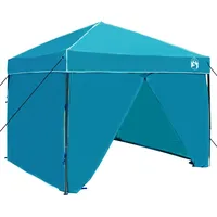 VidaXL Pop-up Pavillon Zelt Blau 250 x 250 cm