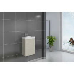 Möbelliebling SAM® Gäste-WC Waschbecken 40 x 22 cm sonomaeiche Vega