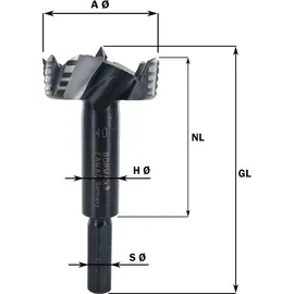 Famag Bormax 2.0 WS-Forstnerbohrer 22x57x90mm S=10mm