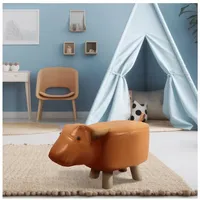 Hti-Living HTI-Living, Kinderstuhl + Kindertisch, Hocker für Kinder Tiermotiv