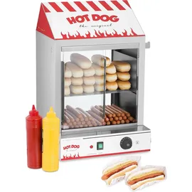 Royal Catering Hot Dog Steamer - 2000 W