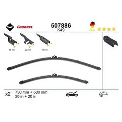 Swf Wischblatt [Hersteller-Nr. 507886] für Ford