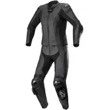 Alpinestars Stella Missile V2 2PC zweiteiler Damen Lederkomb Gr. 40=34 - Schwarz