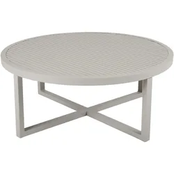 Brafab Vevi Loungetisch Aluminium Ø100x40 cm