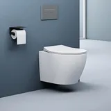doporro Aachen126 mit WC-Sitz Weiß