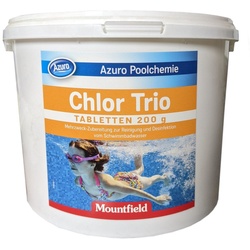 Mountfield Wasserreinigungstabletten - Azuro Chlor Trio 3kg