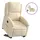vidaXL Relaxsessel mit Aufstehhilfe Elektrisch Creme 86,5 x 99,5 x 0 cm Creme